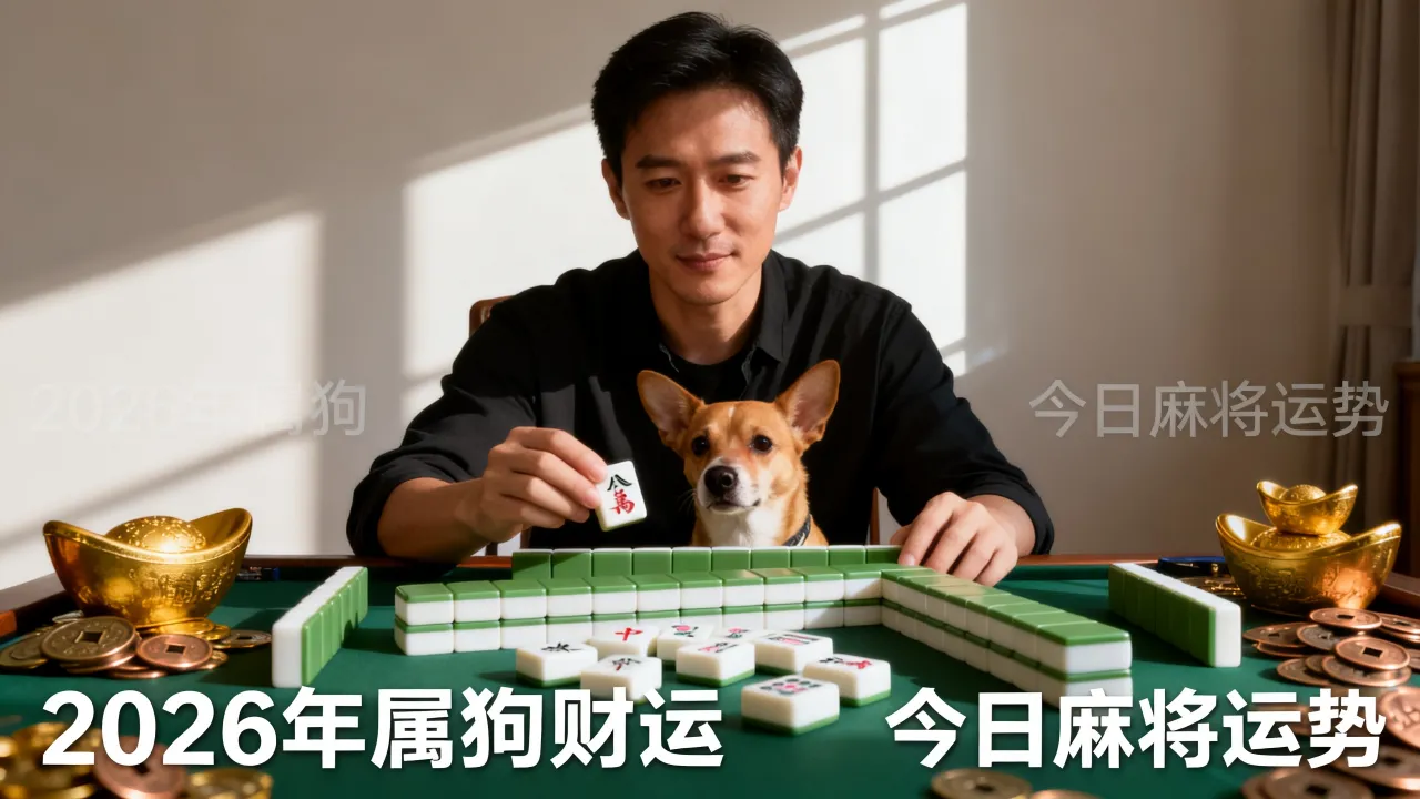 2026属狗财运如何走旺,今日打麻将运势能爆棚吗? 2026属狗财运如何走旺,今日打麻将运势能爆棚吗?