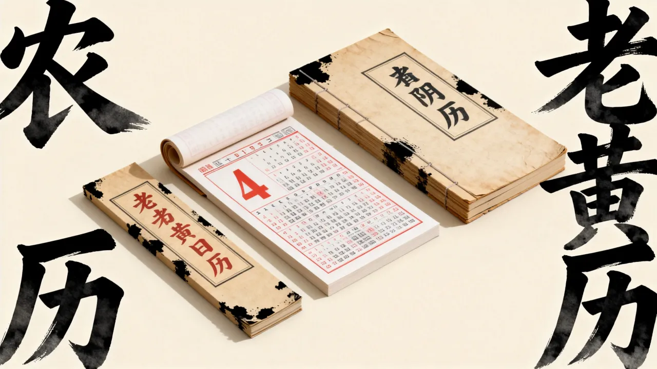 农历阴历老黄历之间的区别是什么,哪个更准确? 农历阴历老黄历之间的区别是什么,哪个更准确?