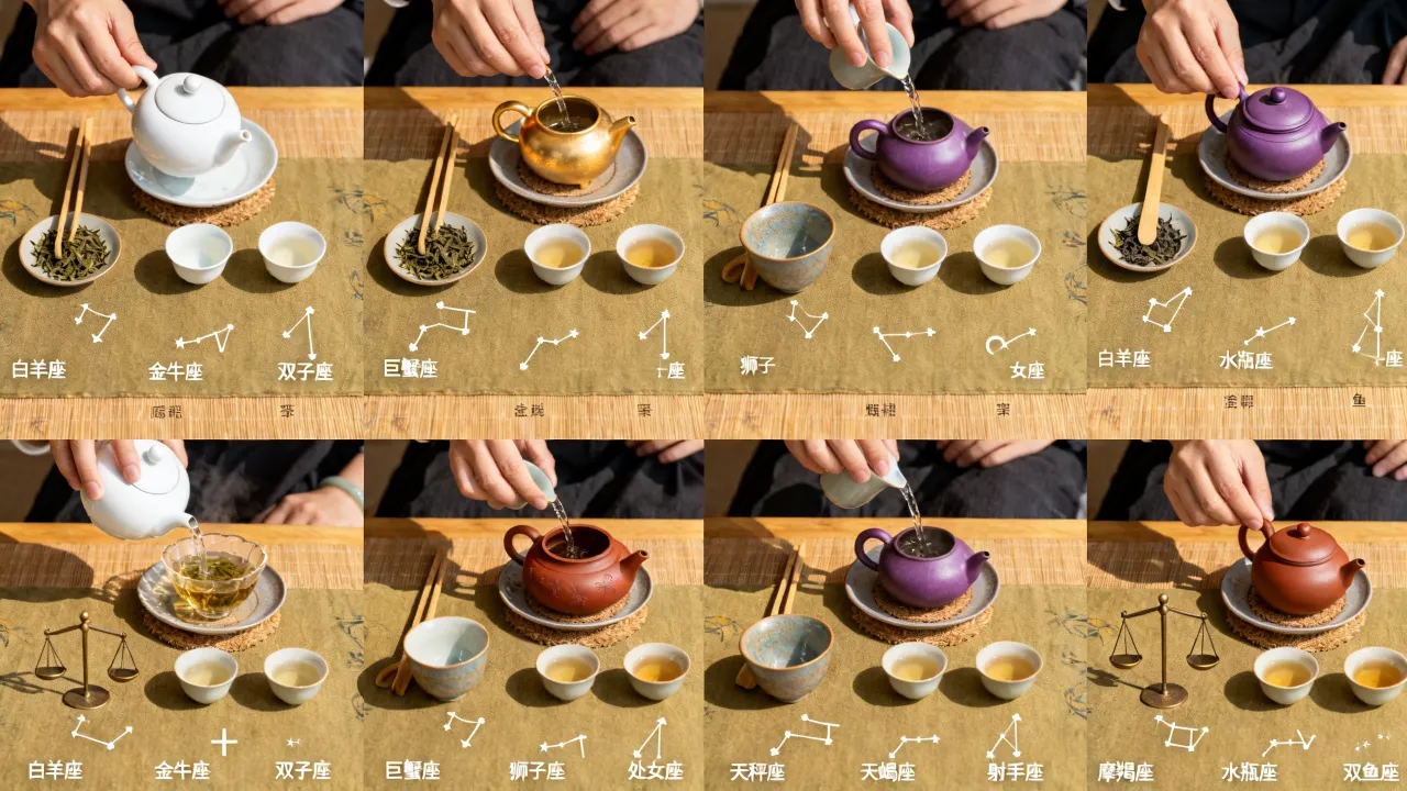 十二星座的茶会,哪个星座的茶艺最吸引人? 十二星座的茶会,哪个星座的茶艺最吸引人?