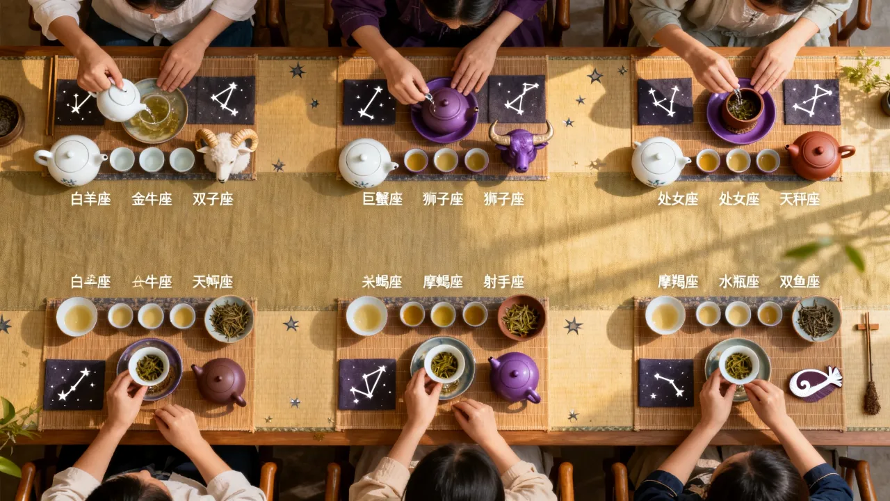 十二星座的茶会,哪个星座的茶艺最吸引人? 十二星座的茶会,哪个星座的茶艺最吸引人?