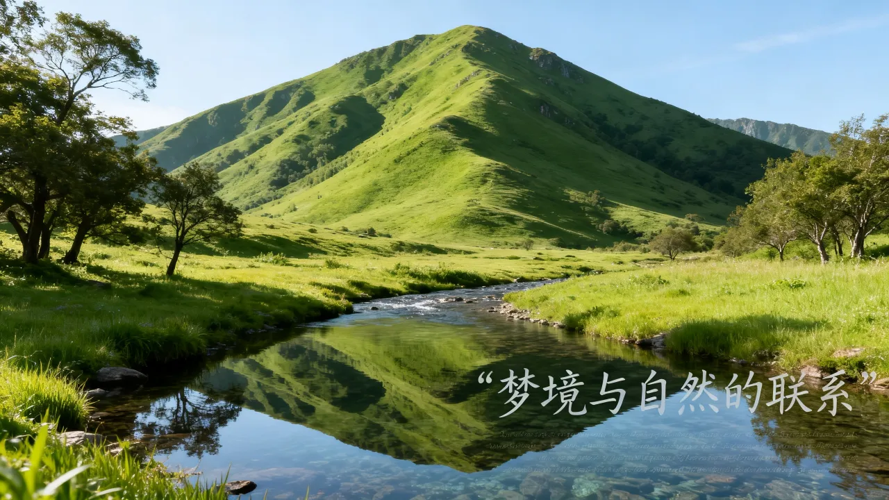 梦见绿油油的山怎么回事，梦见青山绿水是什么预兆？