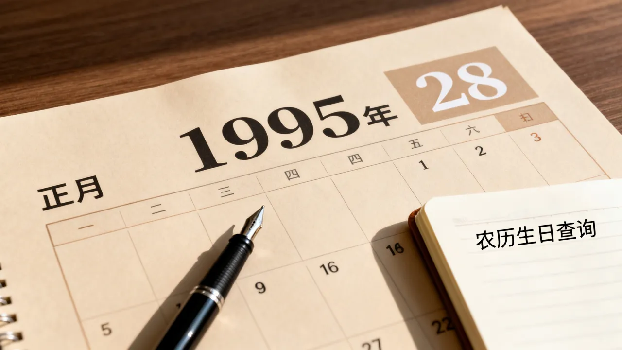 1995年阴历正月28是公历几号?农历生日查询 1995年阴历正月28是公历几号?农历生日查询