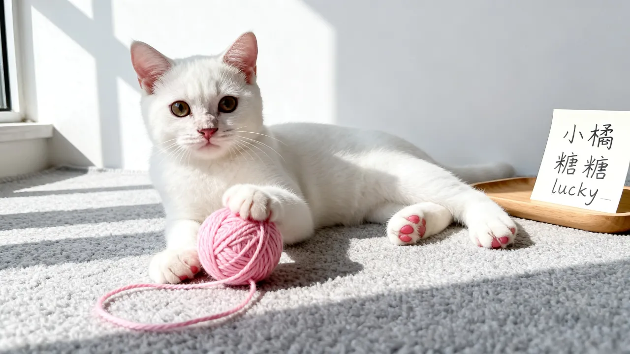 猫咪起名什么宝宝好听？怎么给小猫取个可爱又吉利的名字？