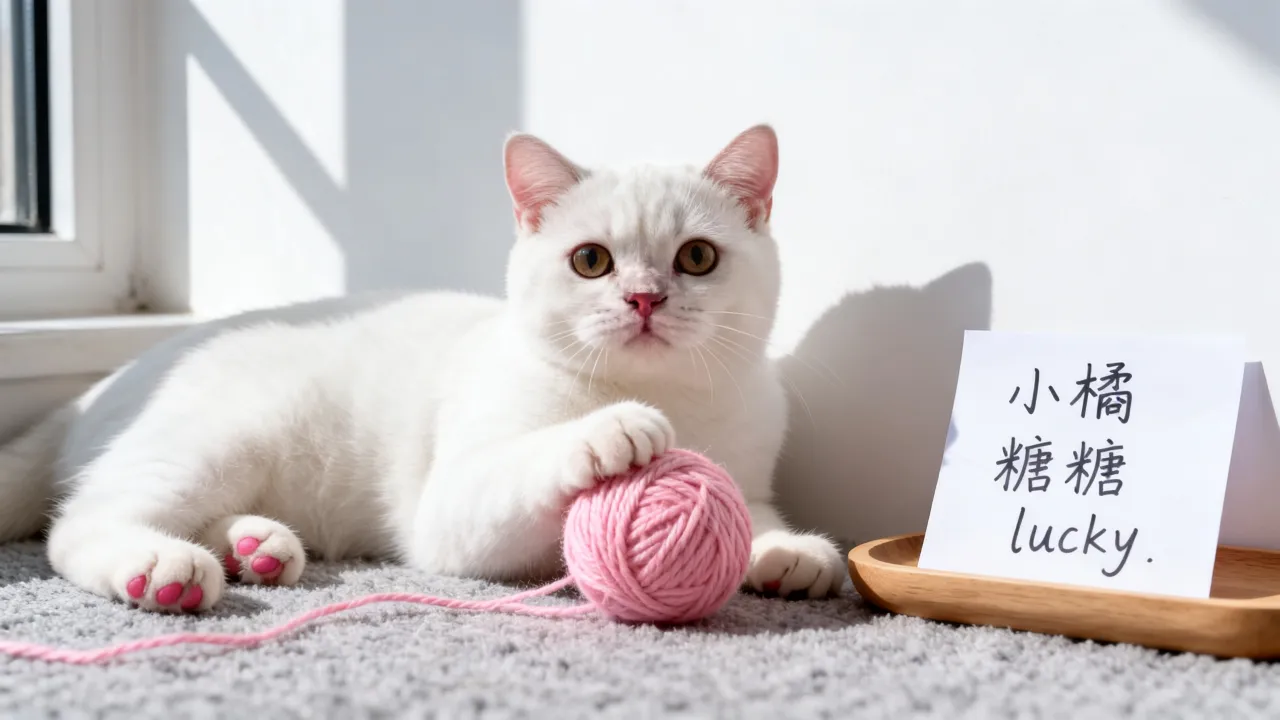 猫咪起名什么宝宝好听？怎么给小猫取个可爱又吉利的名字？