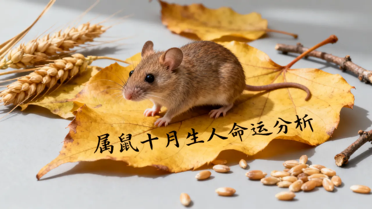 属鼠十月生人命运好不好，属鼠十月出生的人命运怎么样？