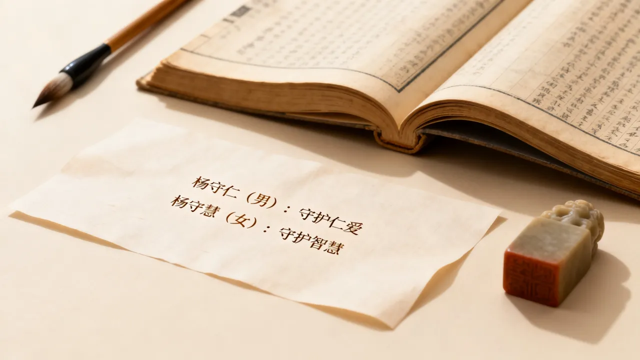 宝宝起名杨守什么寓意好?杨守字辈男孩女孩取名大全 宝宝起名杨守什么寓意好?杨守字辈男孩女孩取名大全