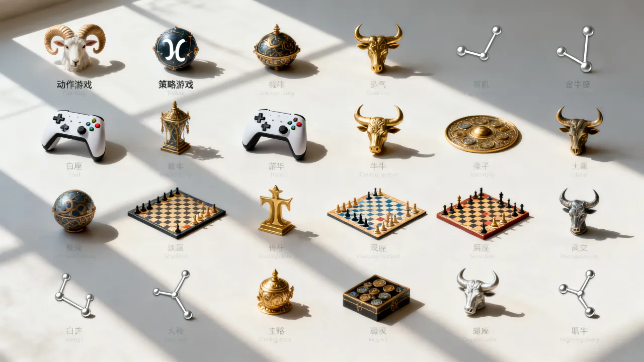 十二星座代表什么游戏,十二星座对应游戏大全 十二星座代表什么游戏,十二星座对应游戏大全