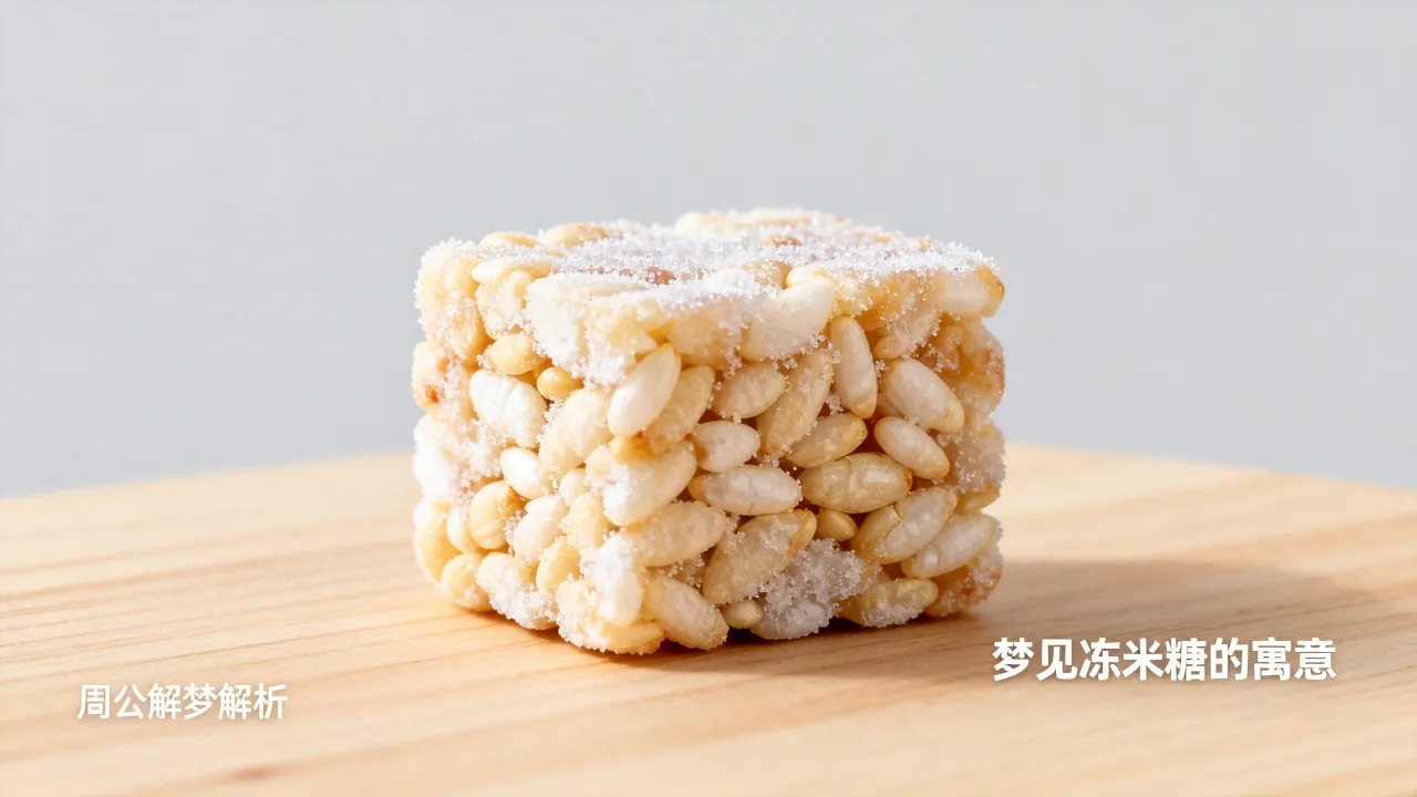 梦见冻米糖意味着什么,周公解梦梦见冻米糖是什么征兆? 梦见冻米糖意味着什么,周公解梦梦见冻米糖是什么征兆?