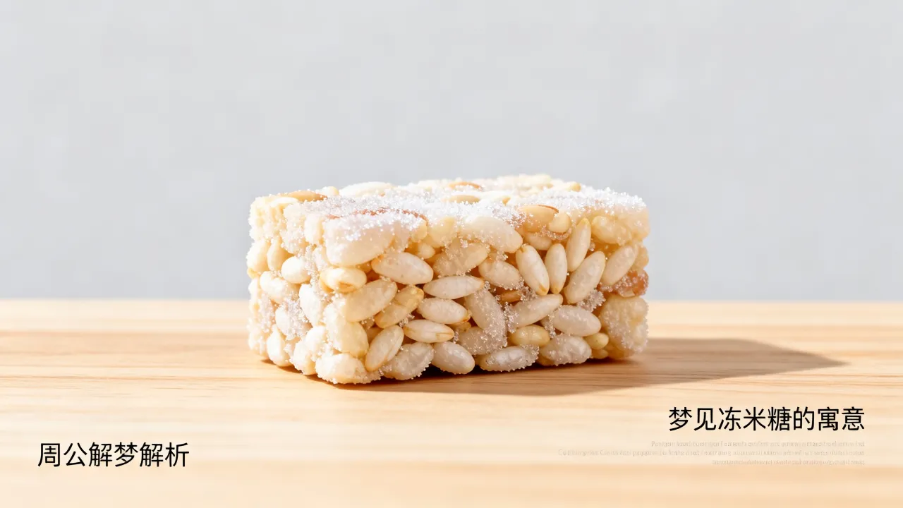 梦见冻米糖意味着什么,周公解梦梦见冻米糖是什么征兆? 梦见冻米糖意味着什么,周公解梦梦见冻米糖是什么征兆?