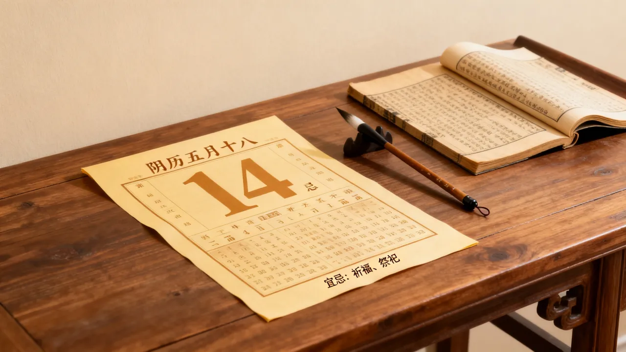阴历五月十八黄历是什么日子，宜忌如何查询