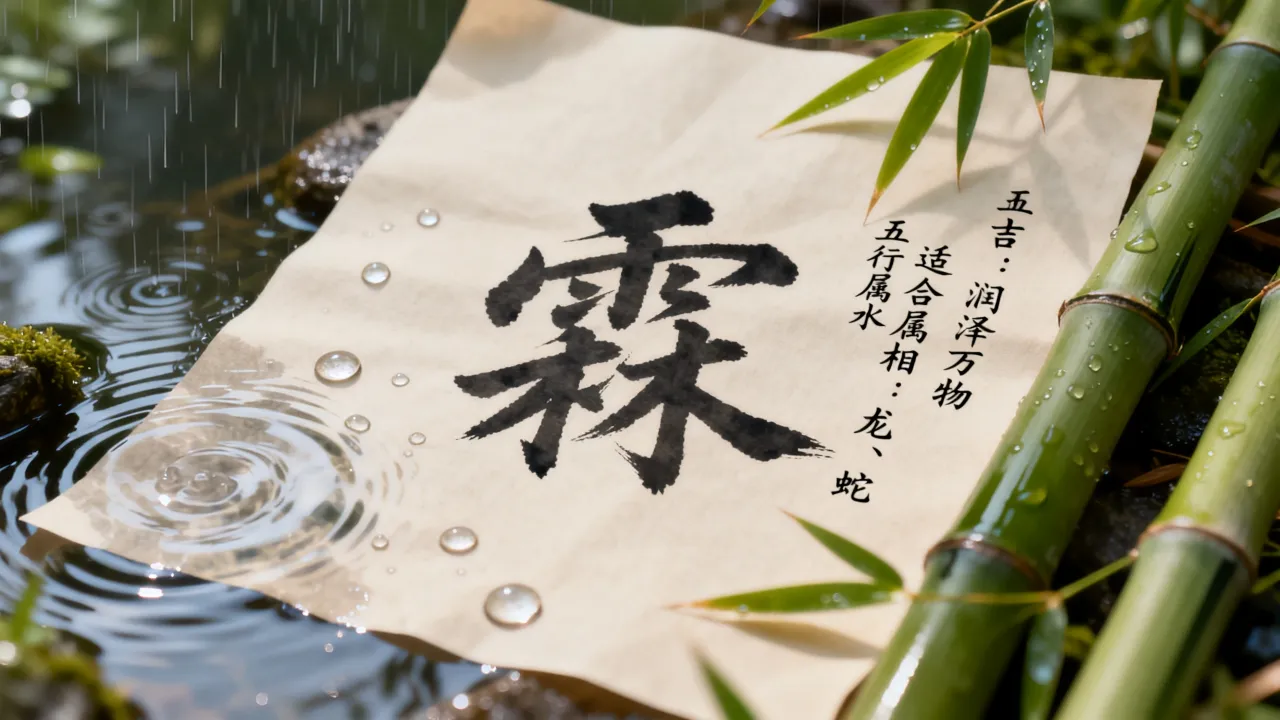霖字起名吉凶怎么样,五行属什么适合什么属相 霖字起名吉凶怎么样,五行属什么适合什么属相