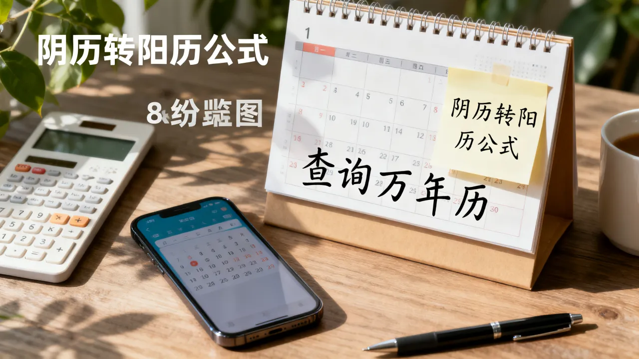 阴历怎么推阳历，阴历生日怎么换算成阳历日期