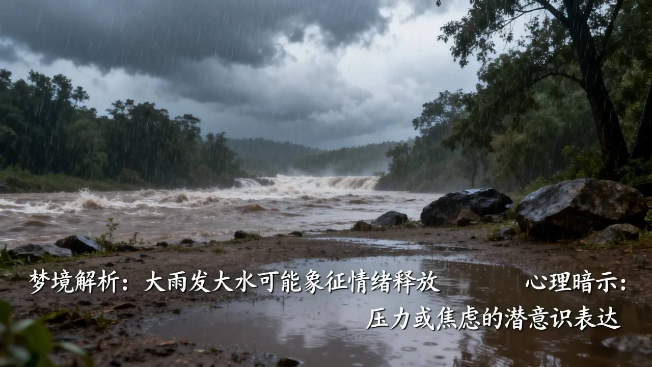 梦到大雨发大水预示了什么?梦见下大雨发大水是什么征兆 梦到大雨发大水预示了什么?梦见下大雨发大水是什么征兆