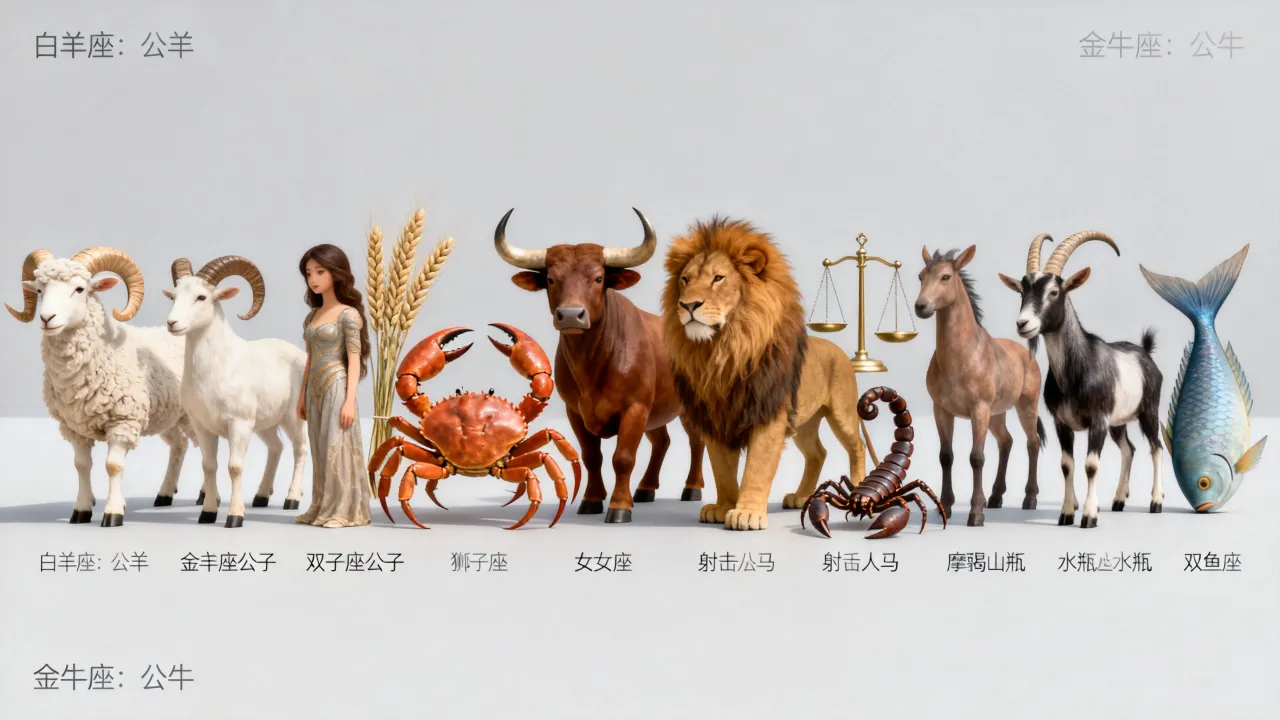 十二星座守护怪分别是什么，怎么找到你的守护怪？