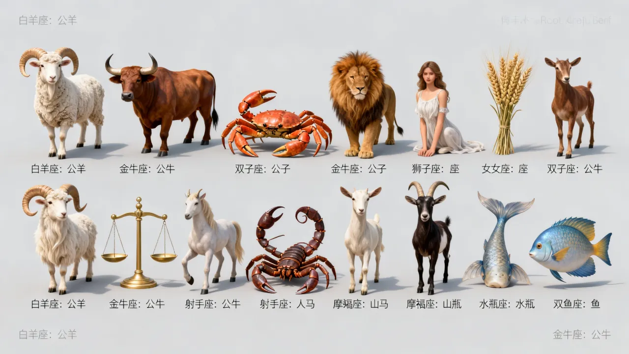 十二星座守护怪分别是什么，怎么找到你的守护怪？