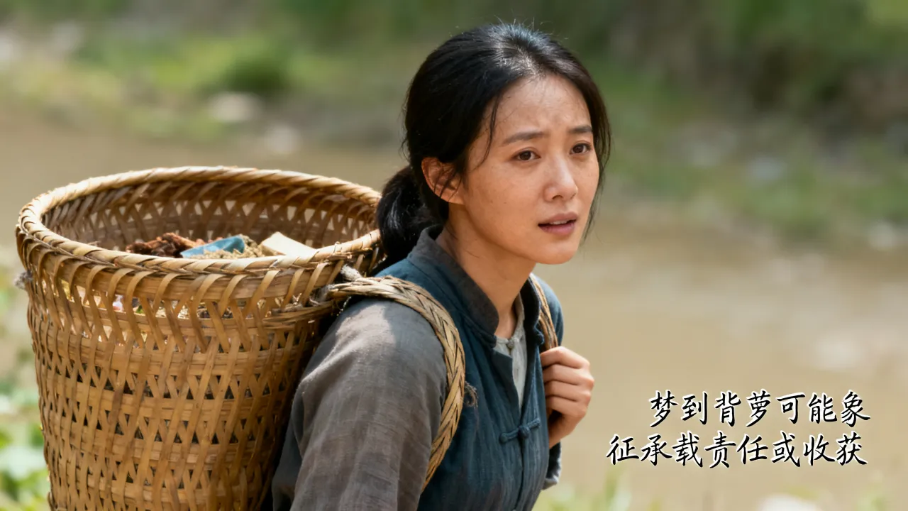 梦到背萝有什么含义，女人梦见背萝是什么预兆