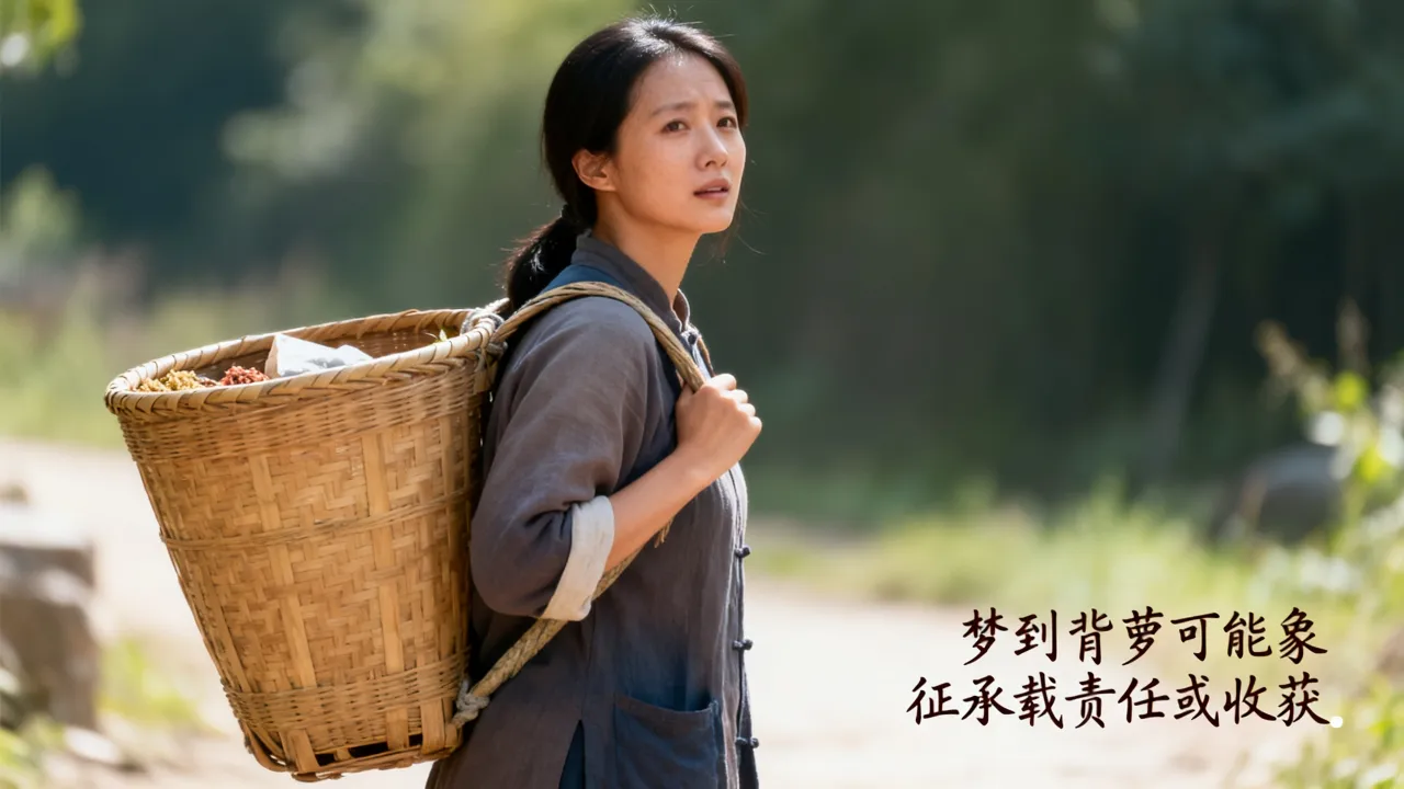 梦到背萝有什么含义,女人梦见背萝是什么预兆 梦到背萝有什么含义,女人梦见背萝是什么预兆