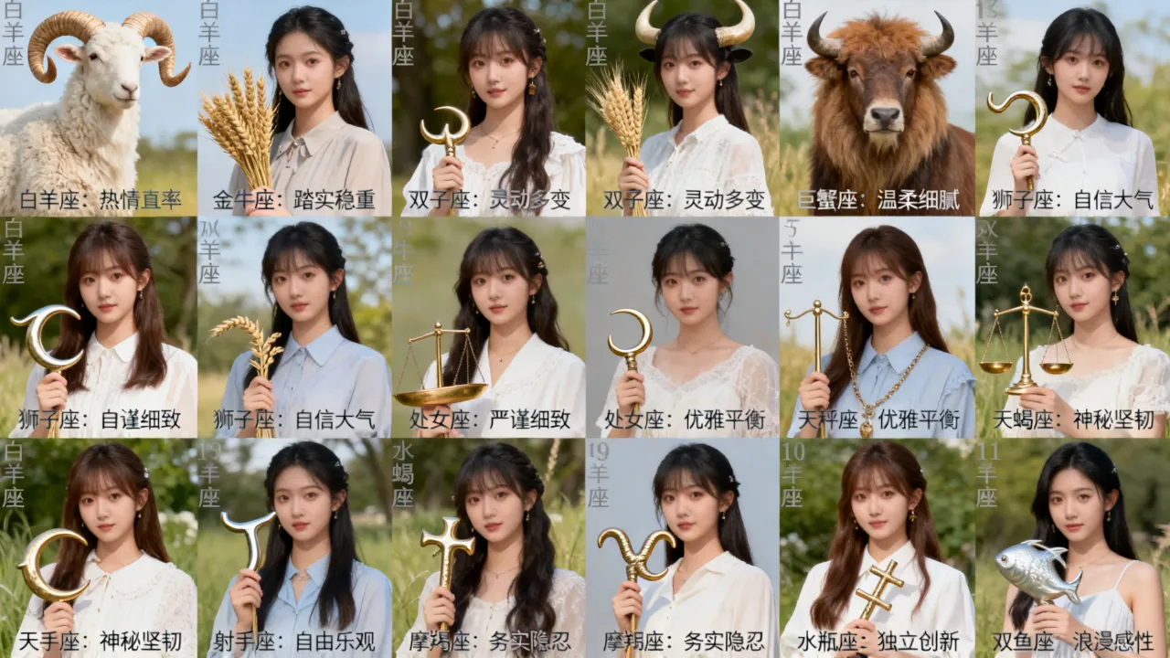 十二星座代表女生最准的是谁,十二星座代表女生性格特点有哪些 十二星座代表女生最准的是谁,十二星座代表女生性格特点有哪些