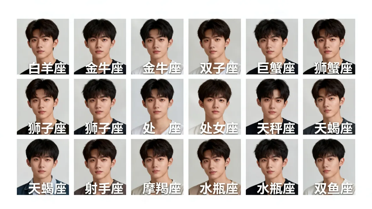 十二星座男生图片怎么找,高清真人照片哪里看 十二星座男生图片怎么找,高清真人照片哪里看