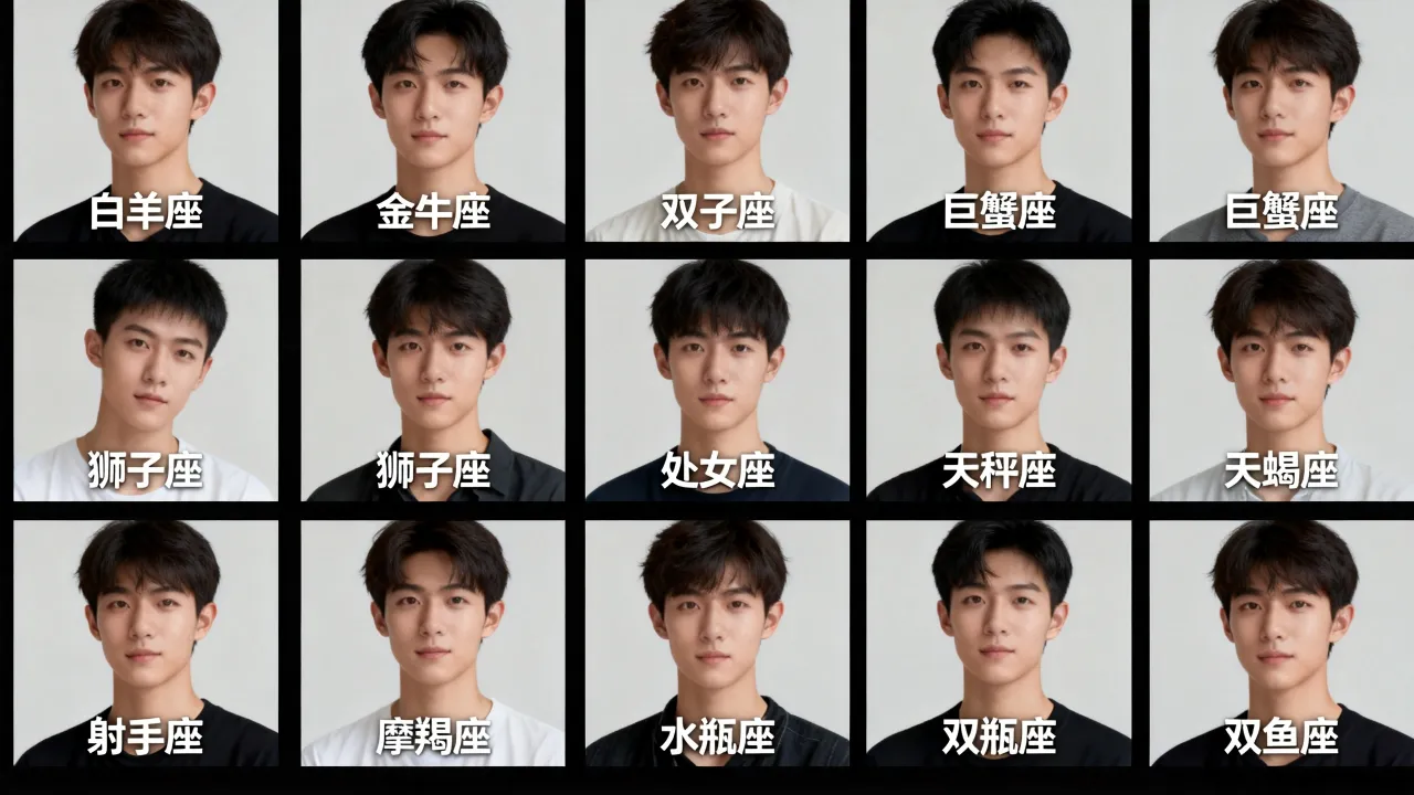 十二星座男生图片怎么找,高清真人照片哪里看 十二星座男生图片怎么找,高清真人照片哪里看