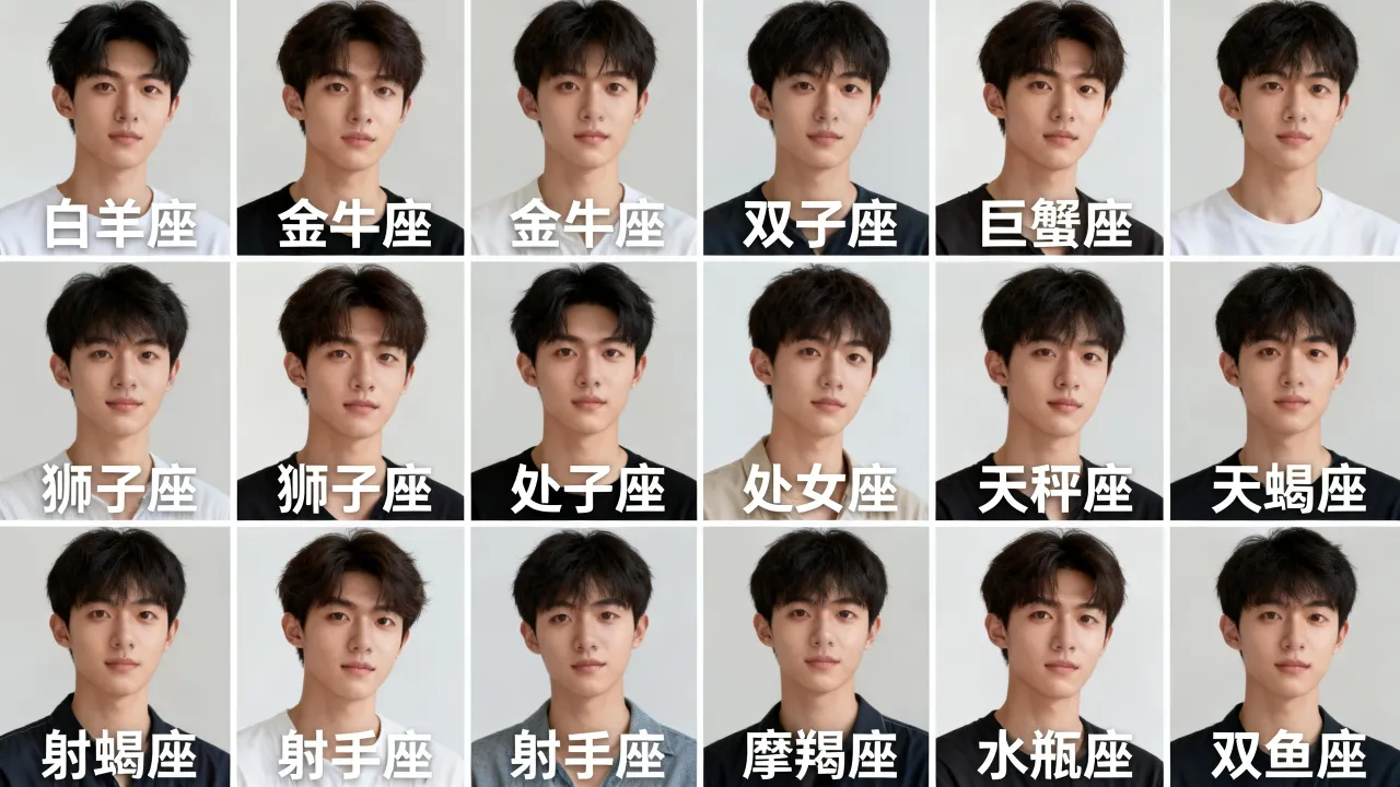 十二星座男生图片怎么找,高清真人照片哪里看 十二星座男生图片怎么找,高清真人照片哪里看