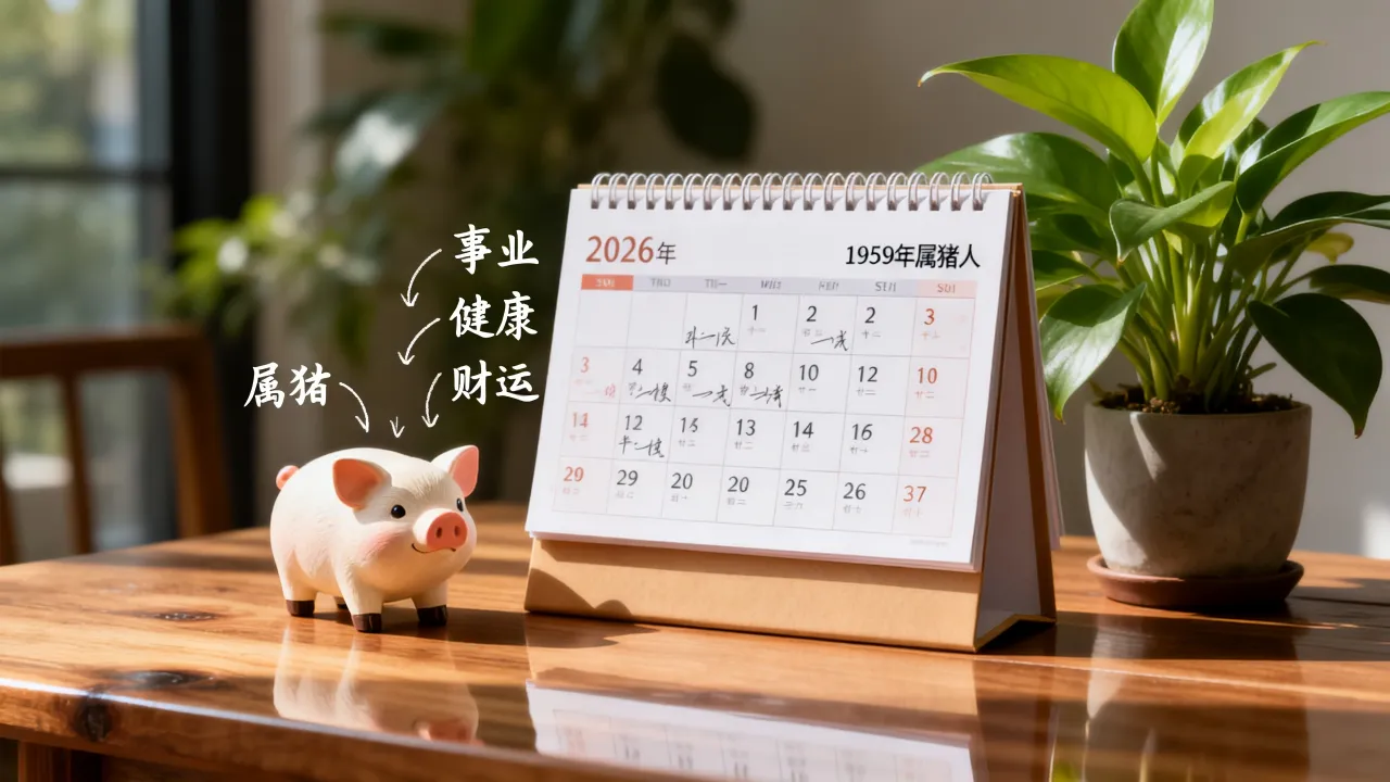 1959年属猪人2026年每月运势如何?全年运程详解 1959年属猪人2026年每月运势如何?全年运程详解