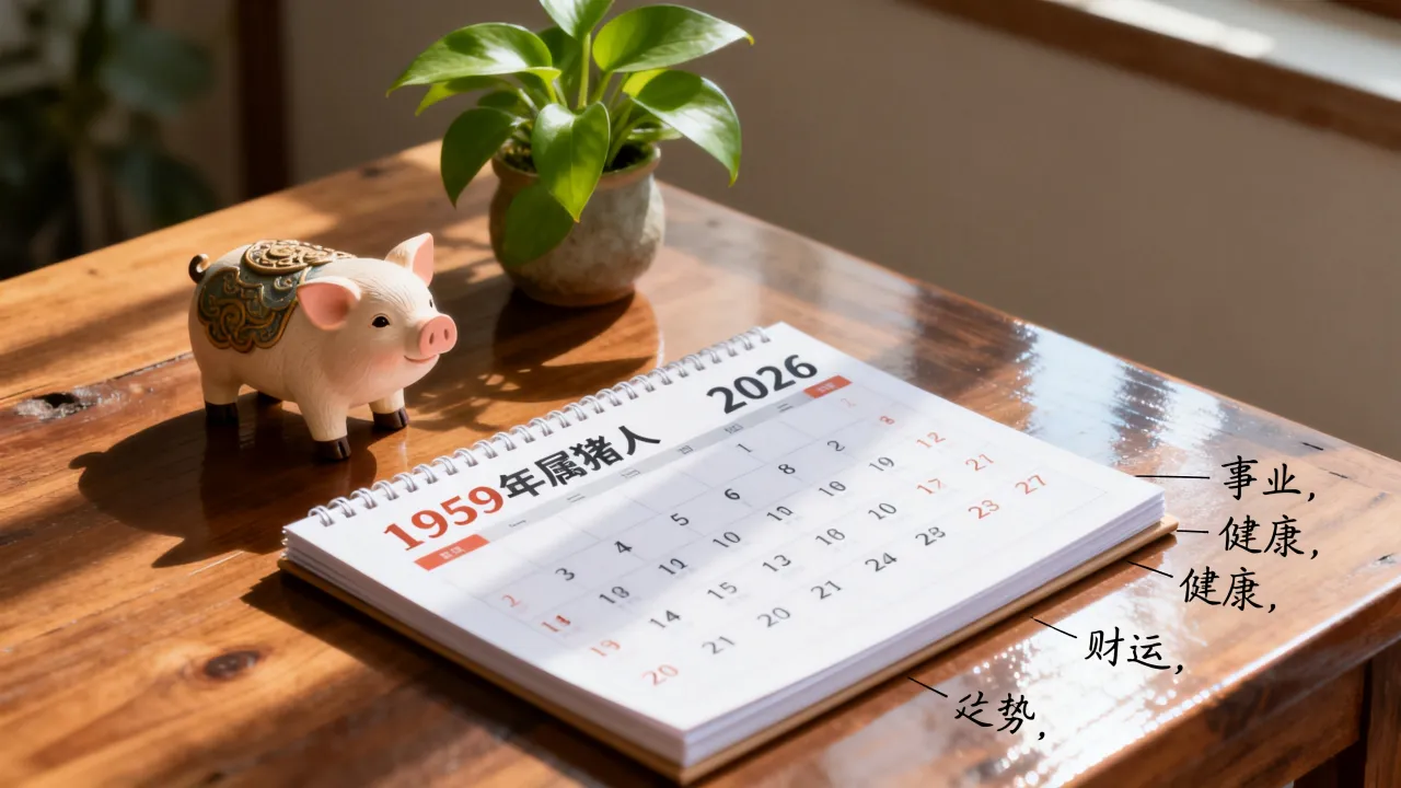1959年属猪人2026年每月运势如何？全年运程详解