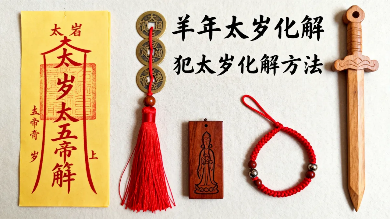 羊年太岁怎么化解吉凶，犯太岁怎么化解最有效