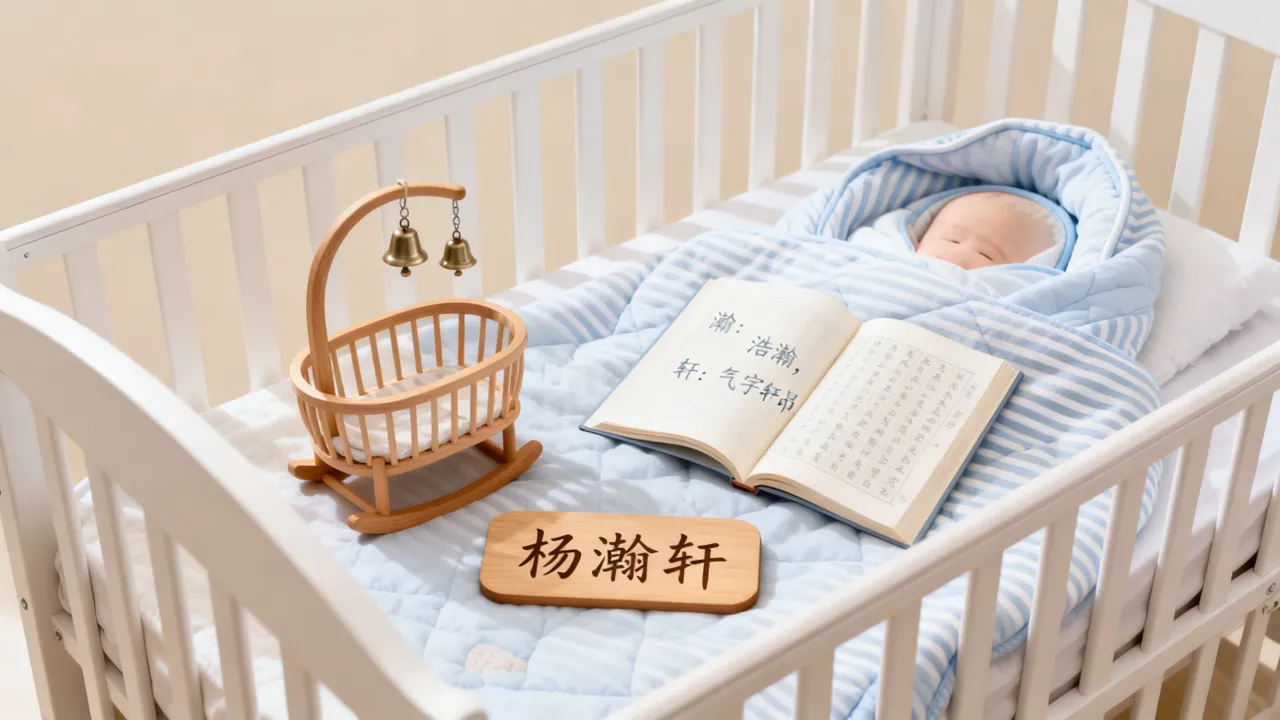 宝宝起名杨瀚轩怎么样，杨瀚轩名字寓意好不好