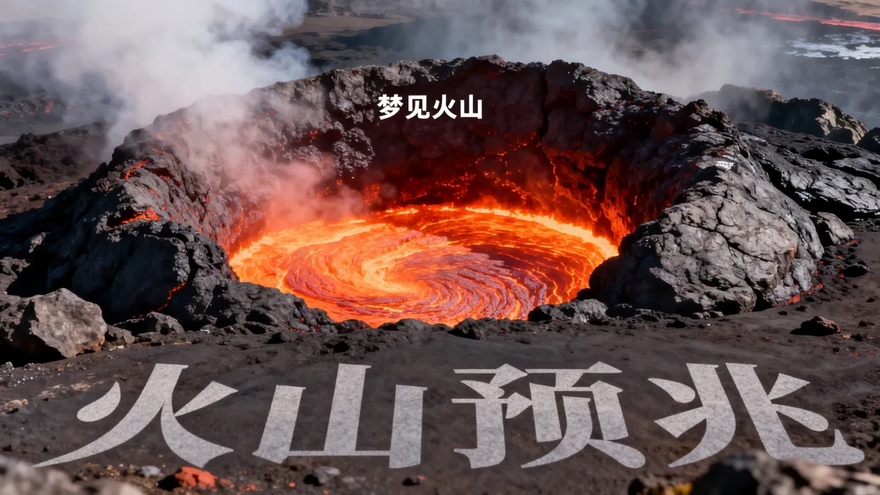 梦见火山是什么意思，做梦梦到火山预兆好不好