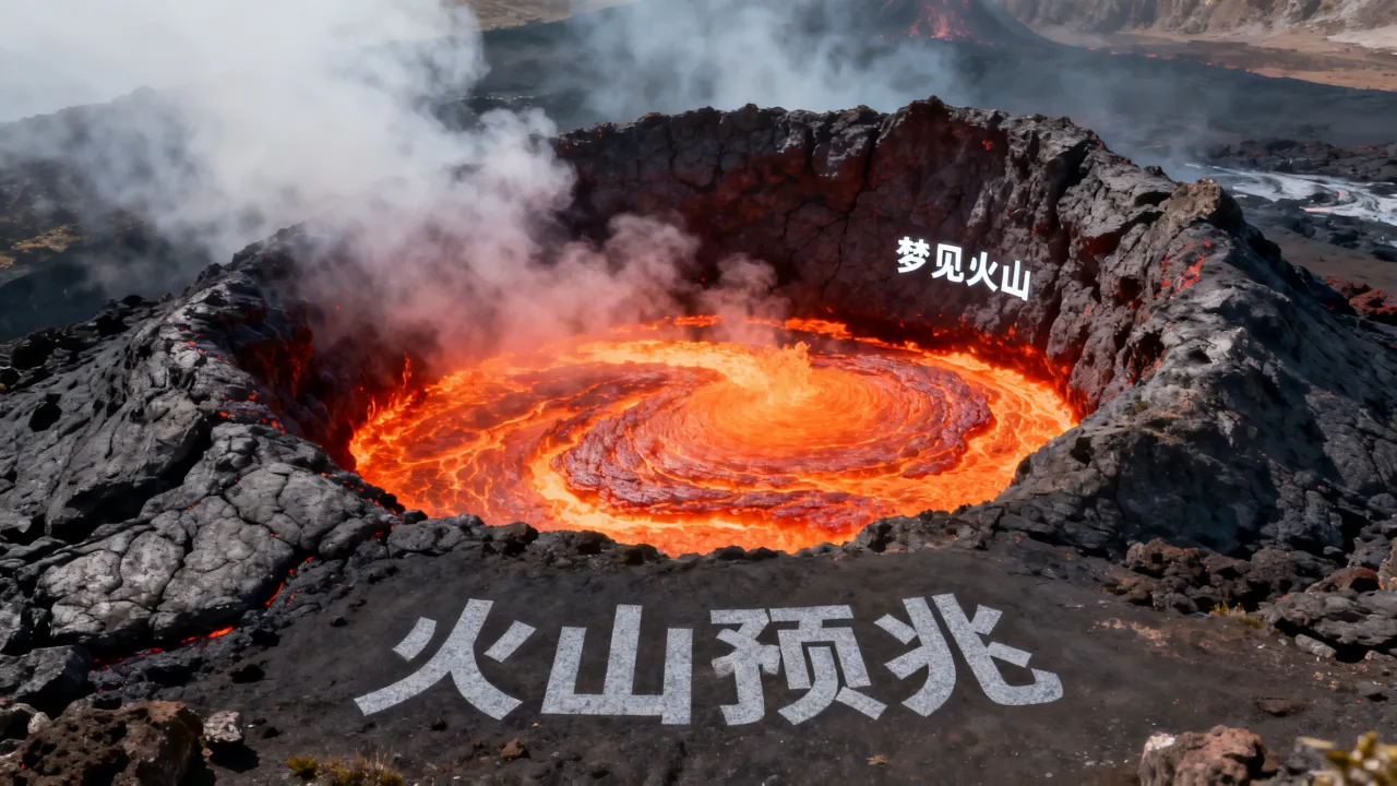 梦见火山是什么意思，做梦梦到火山预兆好不好