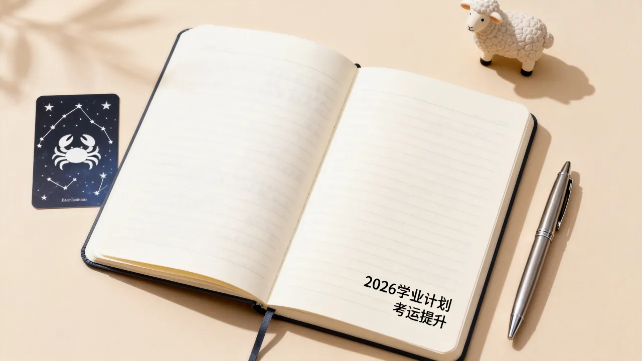 2026年属羊巨蟹学业运势如何，属羊巨蟹人考运能提升吗？