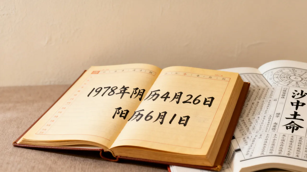 1978年阴历4月26日是什么命,阴历4月26日是阳历几号 1978年阴历4月26日是什么命,阴历4月26日是阳历几号