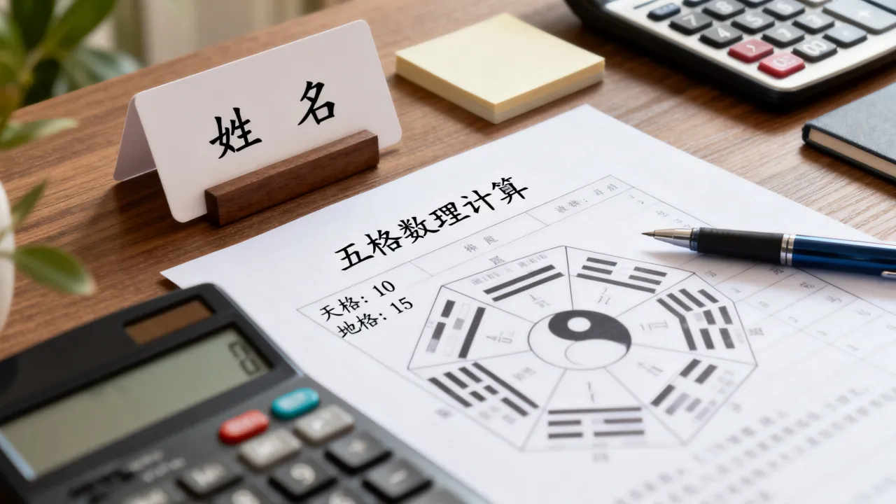 五格起名怎么算吉凶，姓名五格数理吉凶查询方法