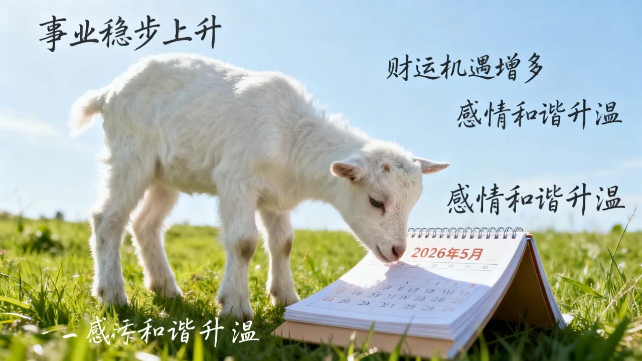 生肖羊2026年5月运势如何，属羊人五月运势详解？