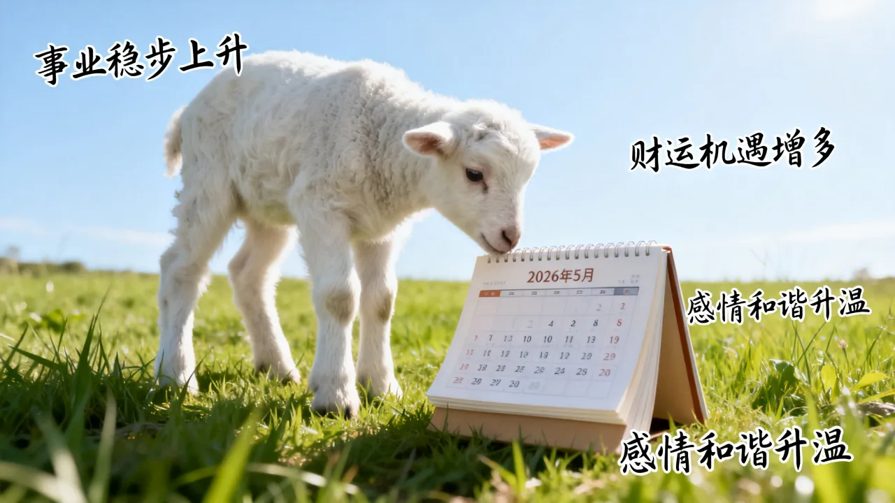 生肖羊2026年5月运势如何，属羊人五月运势详解？