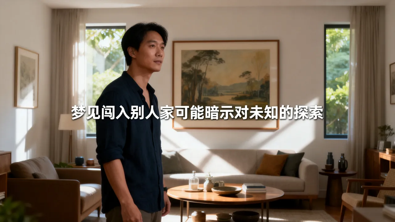梦到了闯入别人家是什么预兆，梦见进别人家屋子有何征兆