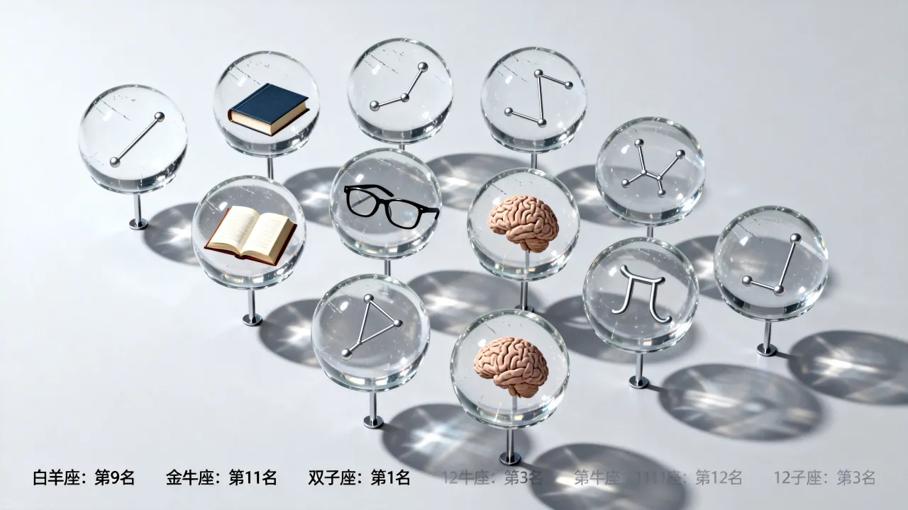 十二星座智力排名谁最聪明,十二星座智商排行第一名是谁 十二星座智力排名谁最聪明,十二星座智商排行第一名是谁