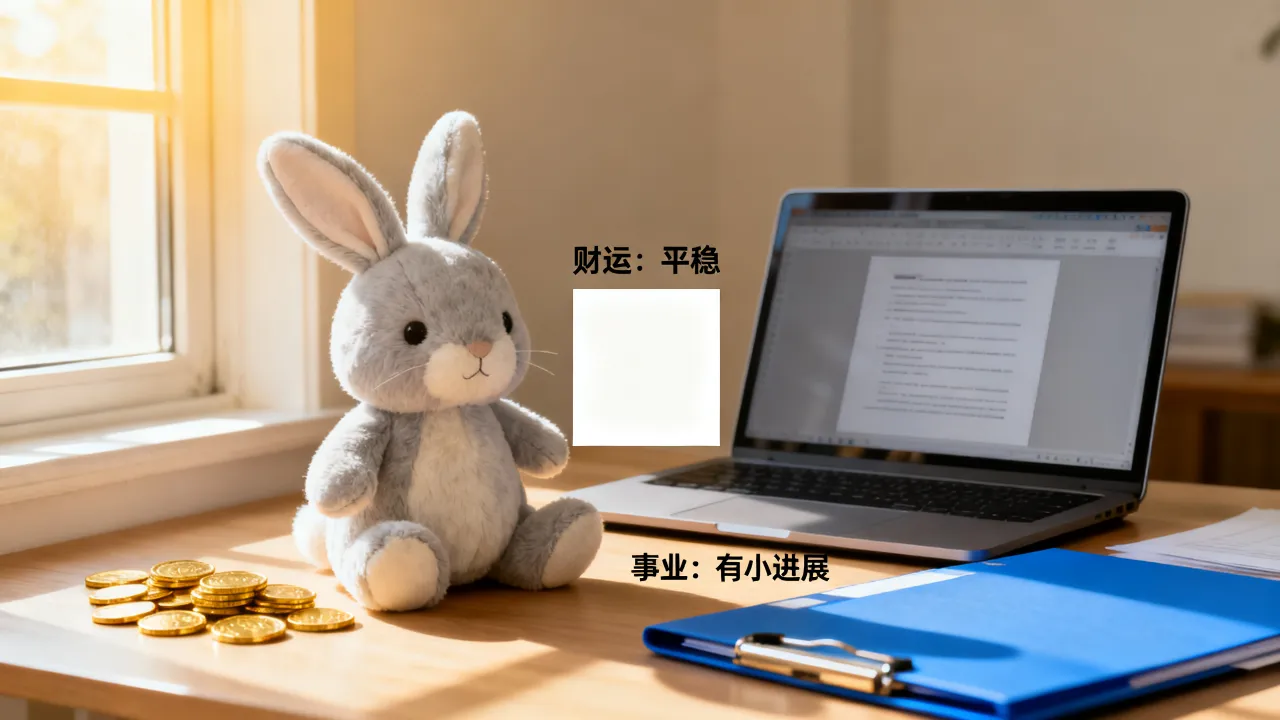 63年属兔人今天运势如何？属兔人今日财运事业运详解