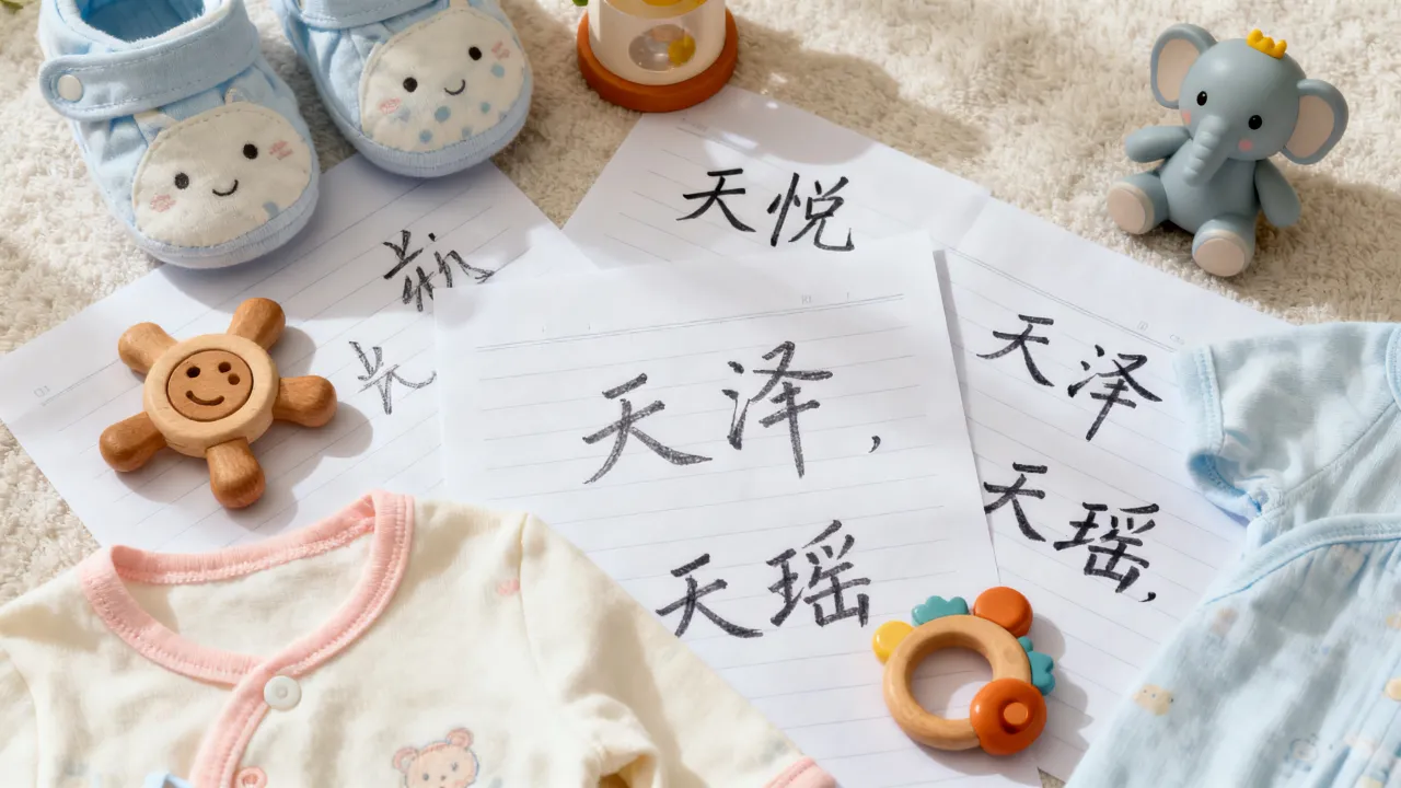 宝宝起名天字带什么好,天字辈取名配什么字好听? 宝宝起名天字带什么好,天字辈取名配什么字好听?