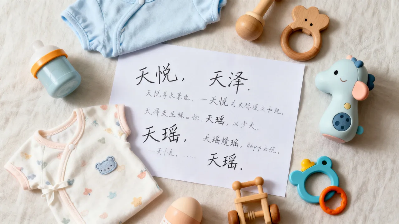宝宝起名天字带什么好,天字辈取名配什么字好听? 宝宝起名天字带什么好,天字辈取名配什么字好听?