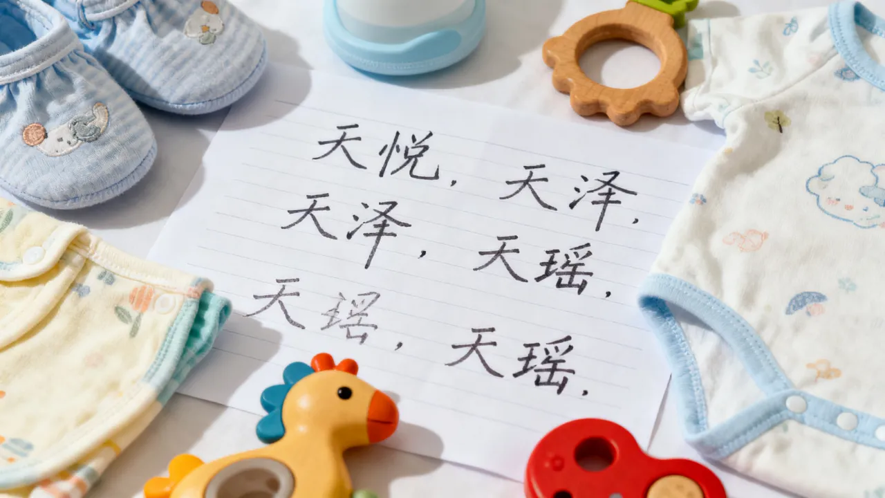 宝宝起名天字带什么好,天字辈取名配什么字好听? 宝宝起名天字带什么好,天字辈取名配什么字好听?