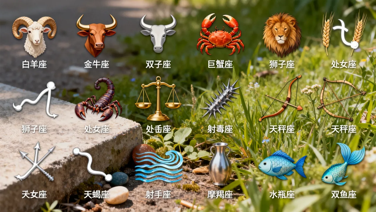十二星座的景象图是怎样的，最美星座图高清大全
