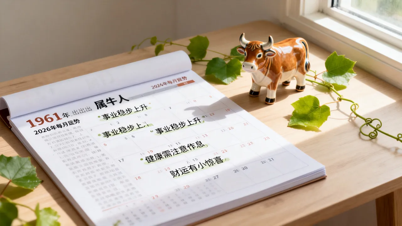 1961年属牛2026每月运势如何,2026属牛每月运势查询 1961年属牛2026每月运势如何,2026属牛每月运势查询