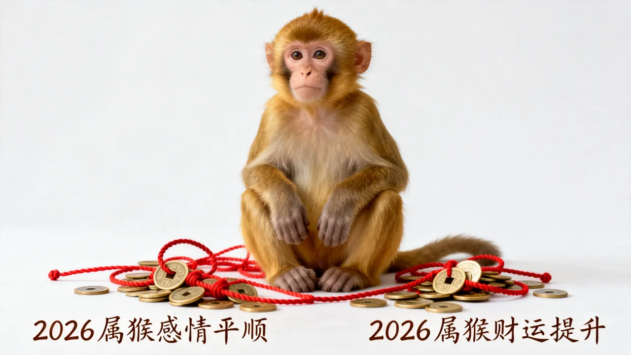 属猴人明年2026感情运势如何，属猴者财运运势会好吗？