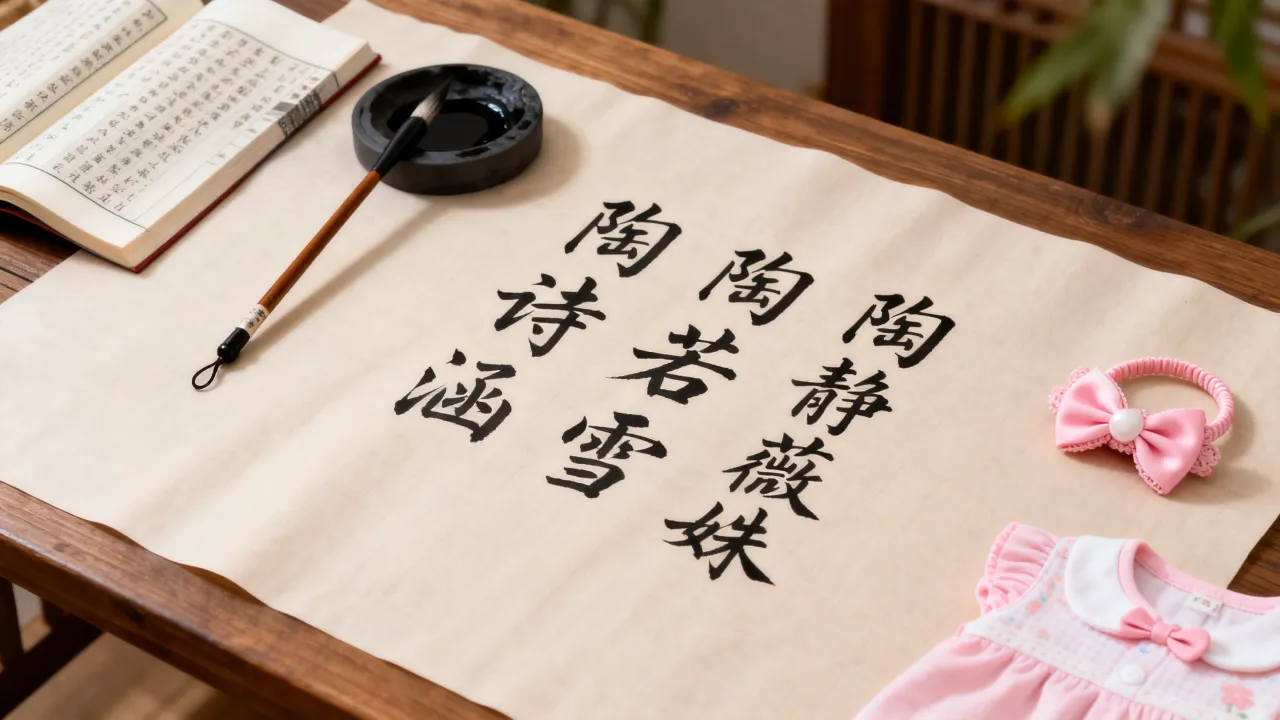 姓陶怎么起名女宝宝，有哪些好听有诗意的名字？