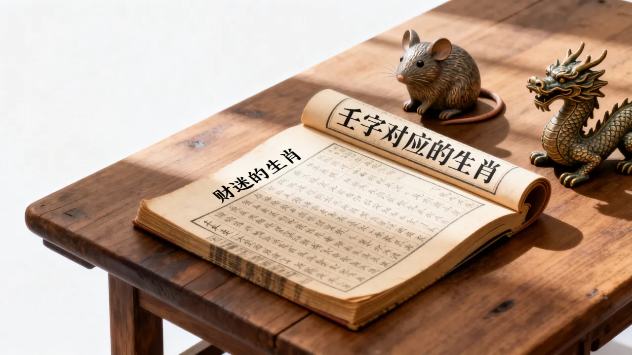 生肖中的壬字是什么生肖，财迷的生肖指哪个生肖