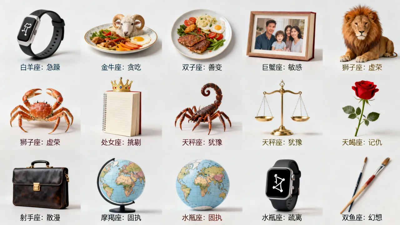 怎样制伏十二星座，十二星座的软肋是什么？