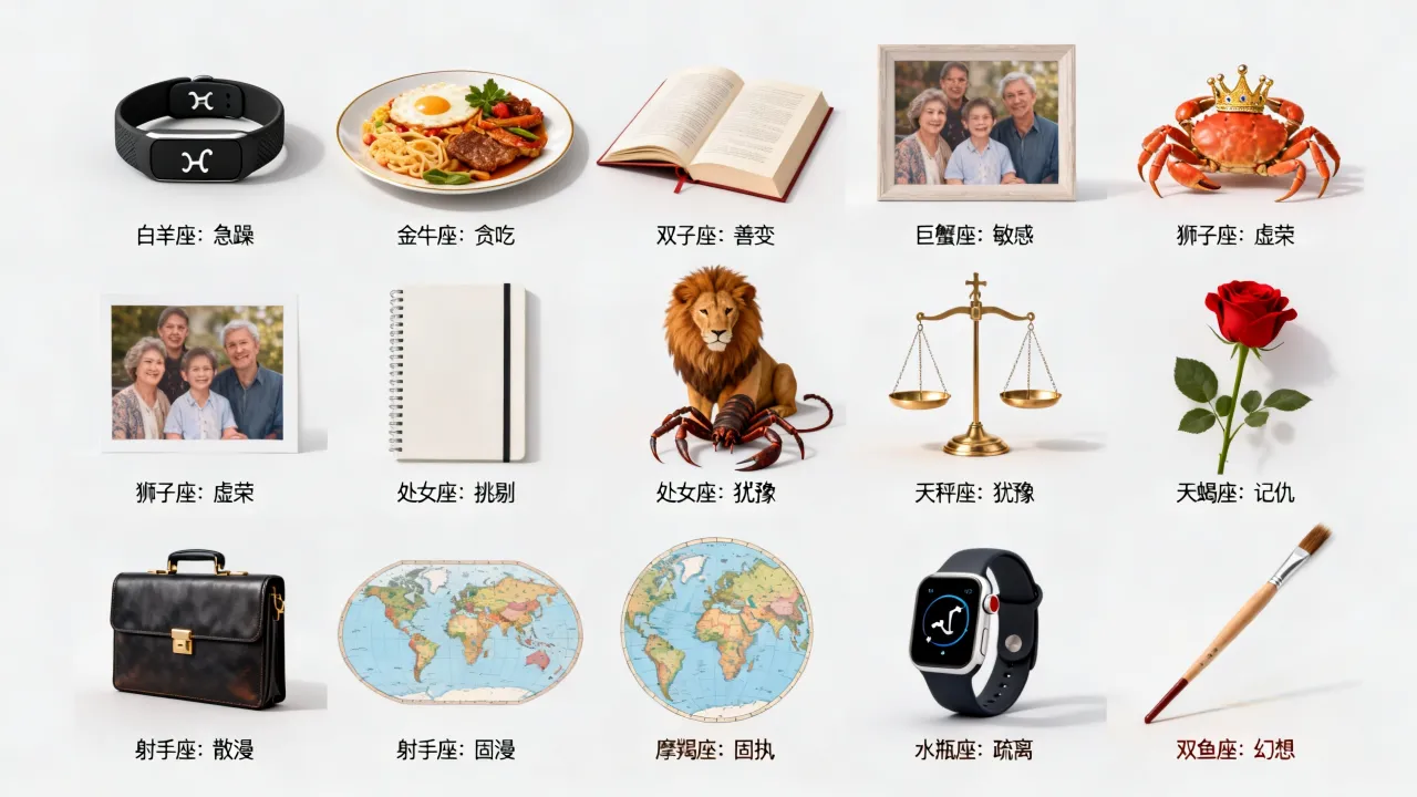 怎样制伏十二星座，十二星座的软肋是什么？