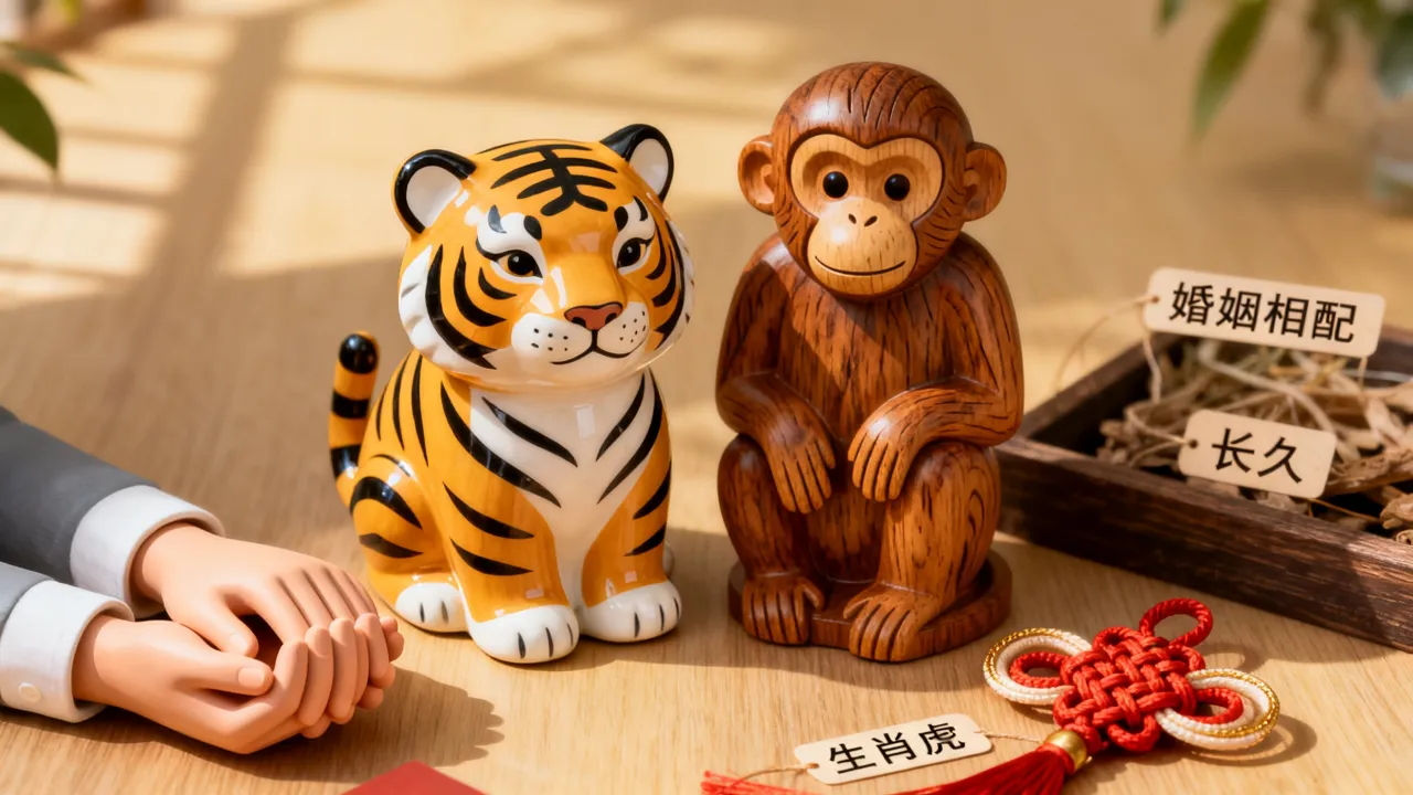 生肖虎和生肖猴的婚姻相配吗,属虎属猴在一起能长久吗 生肖虎和生肖猴的婚姻相配吗,属虎属猴在一起能长久吗
